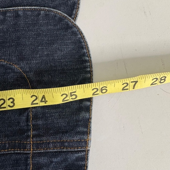 Vintage St. John's Bay Blue Denim Jean Plus Size Vest - Picture 11 of 11